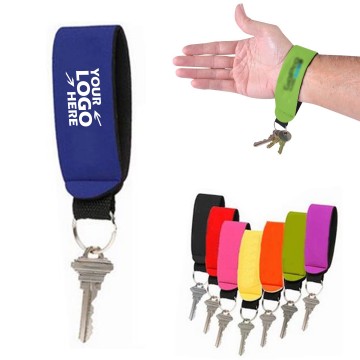 Keychain-Neoprene Wrist Straps